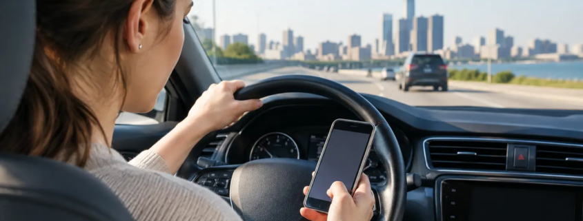 Distracted Driving Guide for Michigan Crash Victims