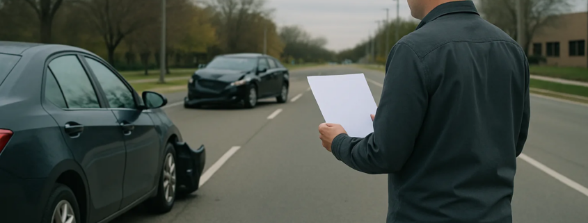 Michigan uninsured motorist accident lawyer reviewing coverage after a Detroit crash